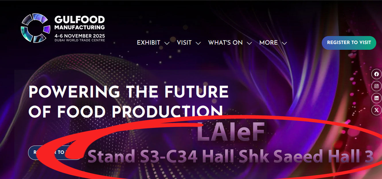 LAIeF en Gulfood Manufacturing 2025
