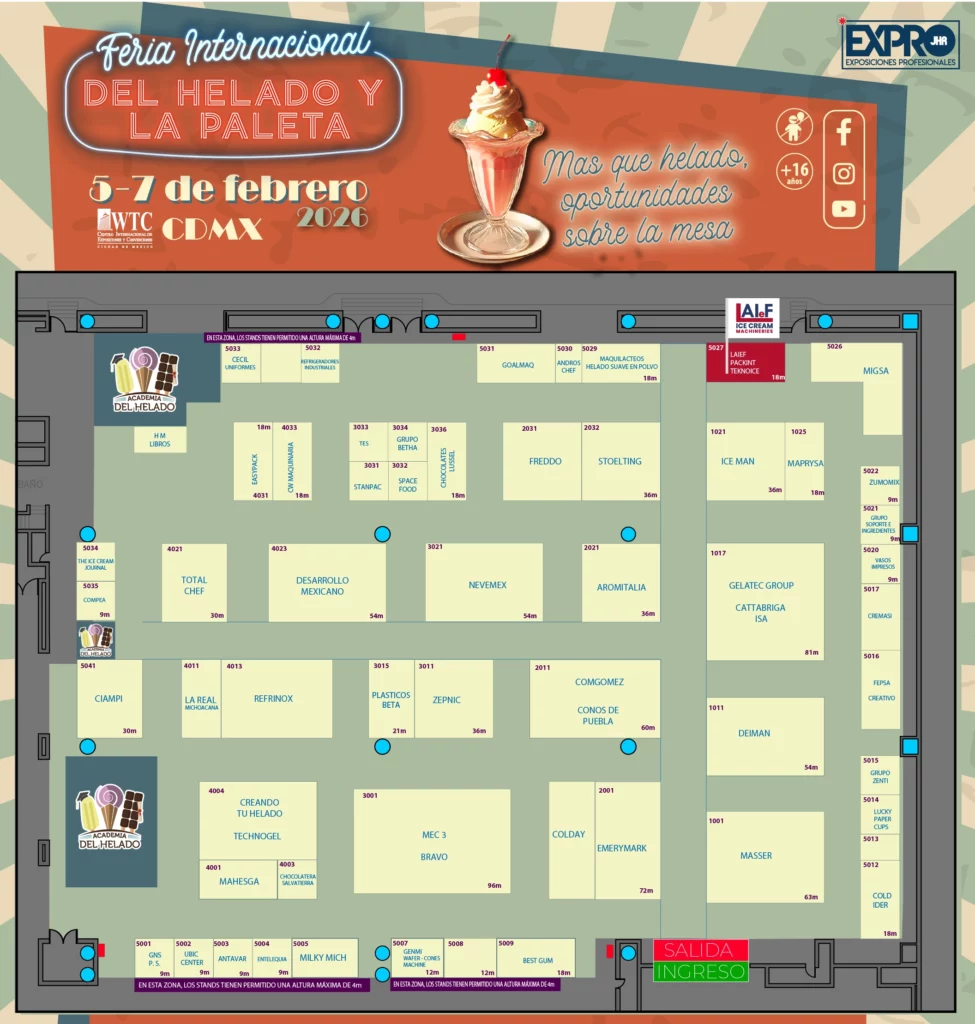 Conoce a LAIeF en la Feria Internacional del Helado y la Paleta 2026